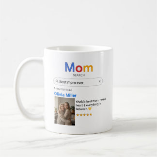 Mug personnalisé pour la meilleure maman avec phot