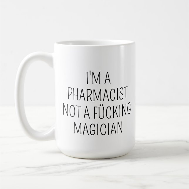 Mug Personnalisé pour Pharmacien, Pharmacien Perso (Gauche)