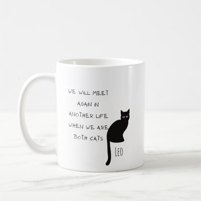 Mug Personnalisé Rencontrez-vous de nouveau lorsque no (Gauche)