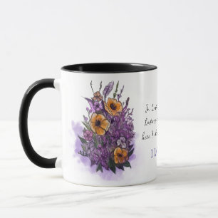Mug Personnalisé Romantique à la Lavande pour Elle