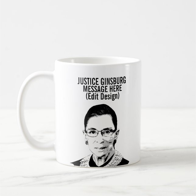 MUG PERSONNALISÉ RUTH BADER GINSBURG (Gauche)