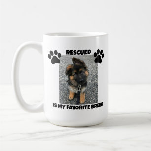 Mug Personnalisé Secouru est My Favorite Breed 15oz