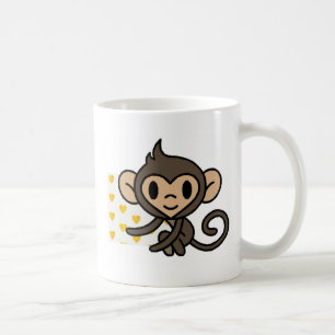 Mug * ! PERSONNALISÉ ! * singe mignon