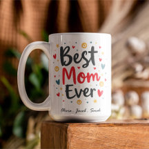 Mug personnalisé - Un cadeau de coeur pour Best Mo