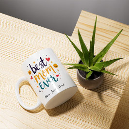 Mug personnalisé - Un cadeau de coeur pour Best Mo