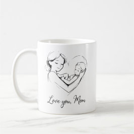 Mug personnalisé - Un cadeau de coeur pour Best Mo