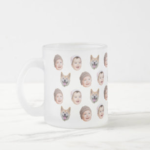 Mug personnalisé visage bébé, Custom Family 3 Phot