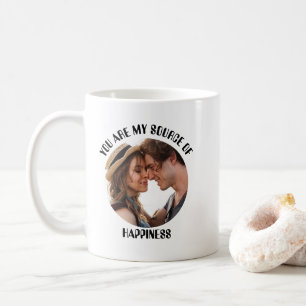 Mug Personnalisé Vous êtes ma source de bonheur Photo