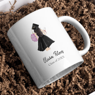 Mug personnalisée, diplôme, classe de 20XX,