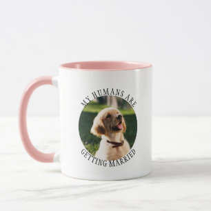 Mug Personnalisée, Mes Humains Se Marient Engagem