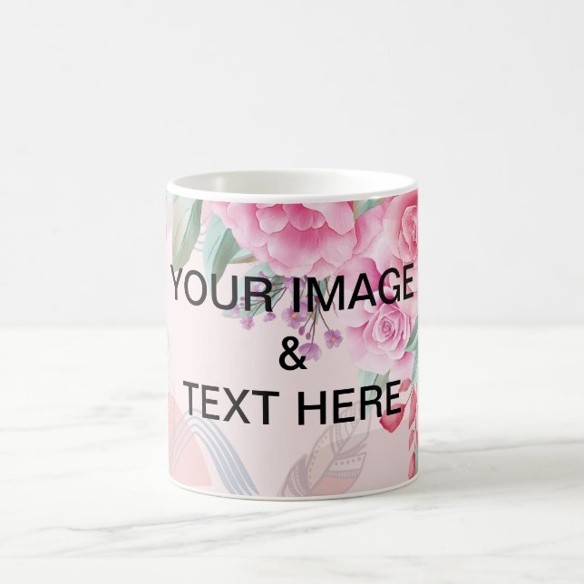 Mug Personnalisée Personnalisée Personnalisation de vo (Centre)