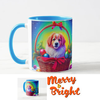 Mug Personnaliser 2026 Chien de Noël le plus mignon et