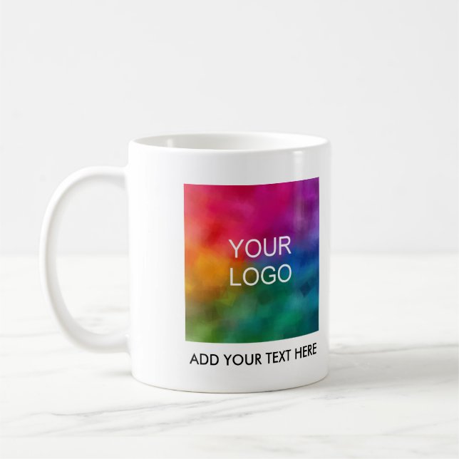 Mug Personnaliser Ajouter le texte du logo de votre en (Gauche)