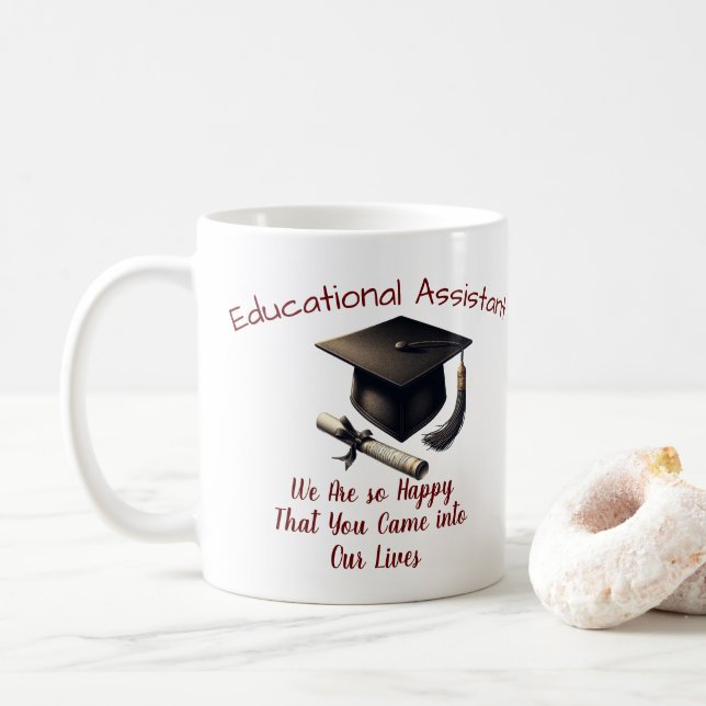 Mug Personnaliser/ Assistant Éducatif Nous Sommes Si H (Avec donut)