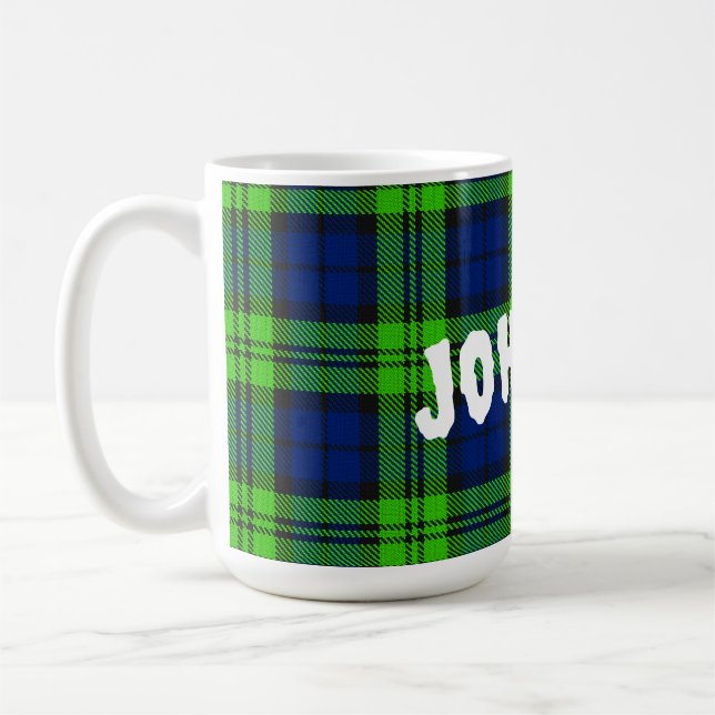 Mug Personnaliser Blackwatch Plaid Tartan (Gauche)