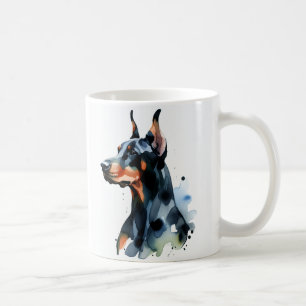 Mug Personnaliser Doberman Pincher Cute