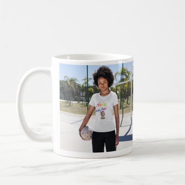 Mug personnaliser joyeux noël Happy and Free Dog Co (Gauche)