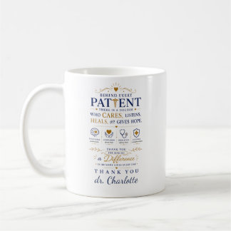 Mug Personnaliser la reconnaissance du médecin | Cadea