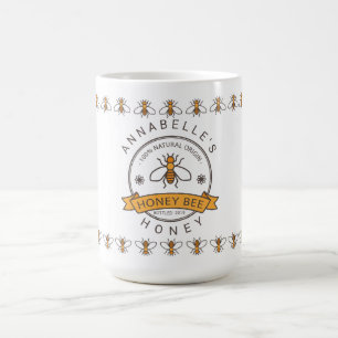 Mug Personnaliser le Étiquette de miel