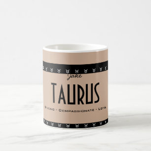Mug Personnaliser le Zodiac d'anniversaire de Name-Col