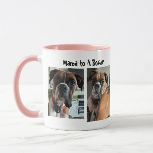 Mug Personnaliser/ Mama Dans Une Boxe Mignonne
