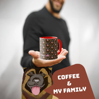 Mug Personnaliser Motif positif berger allemand