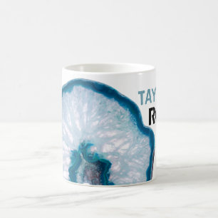 Mug *~* Personnaliser NOM ROCKS Portable en pierre Aga