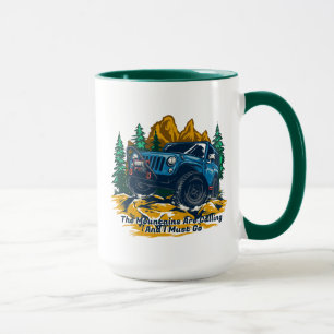 Mug Personnaliser Quatre Roues Motrices L'appel De La