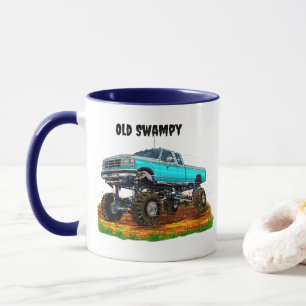 Mug Personnaliser un camion vintage avec un énorme lif