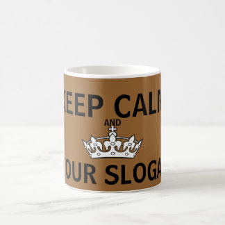 Mug Personnalisez gardent le calme pour continuer