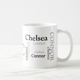 Mug Personnalisez les conceptions de signature de