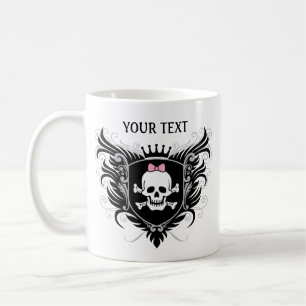Mug Personnalisez Madame Skull Crest