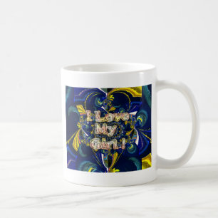 Mug Personnalisez Votre Amour Infini : J'aime ma Fille