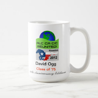Mug Personnalisez votre Houston les 2012 quarantième