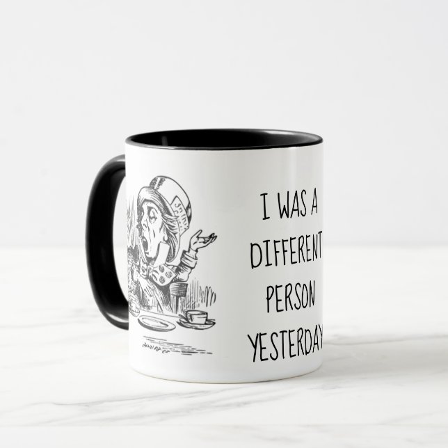 MUG PERSONNE DIFFÉRENTE (Devant gauche)