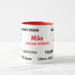 Mug Personne drôle personnalisable Pet Peeves déteste