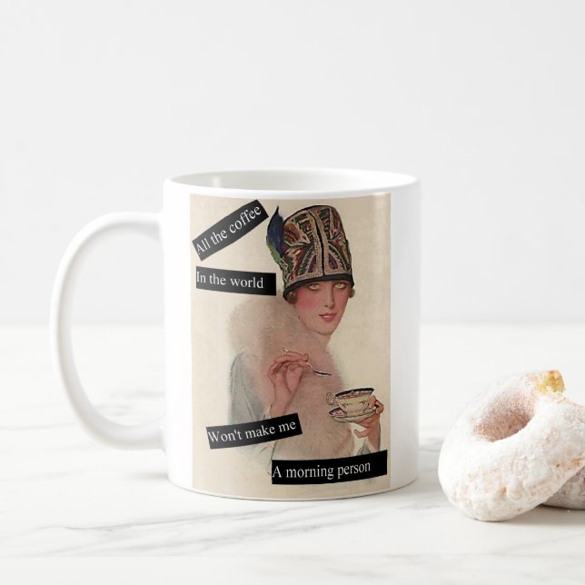 Mug Personne Du Matin (Avec donut)