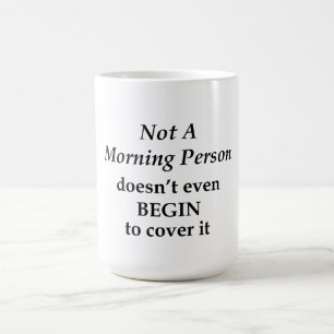 Mug Personne Du Matin