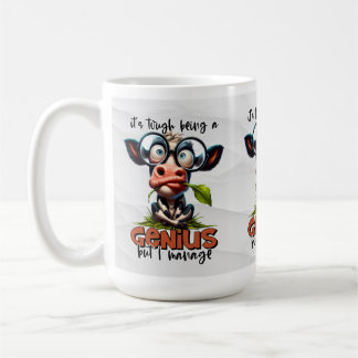 Mug Personne intelligente géniale et drôle avec des va