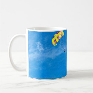 Mug Personne parapente à l'extérieur