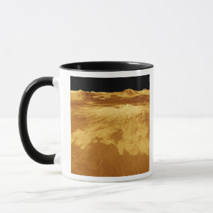 Mug Perspective 3D de Sapas Mons sur Vénus