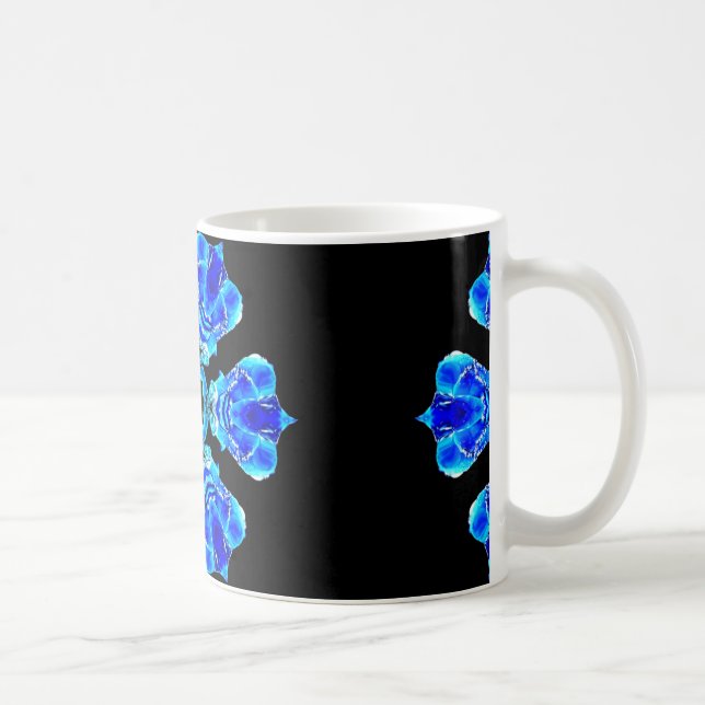 Mug Pétales bleues (Droite)