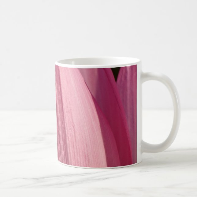 Mug Pétales de fleurs de Lotus Pink Floral (Droite)