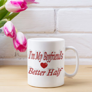 Mug Petit ami drôle citation texte rouge