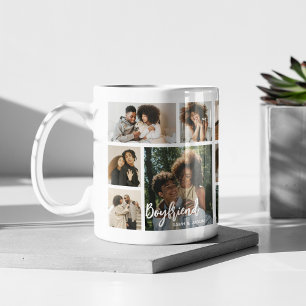 Mug Petit ami élégant 15 Collage photo