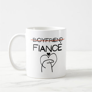 Mug Petit Ami Fiancé Drôle