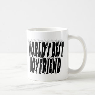 Mug Petit ami typographie noire