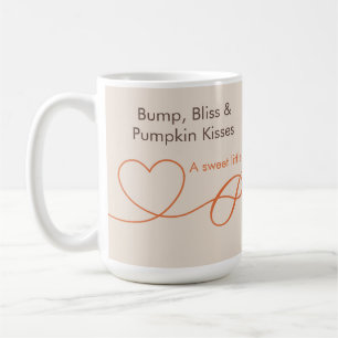 Mug Petit Baby shower Citrouille - Automne Chic