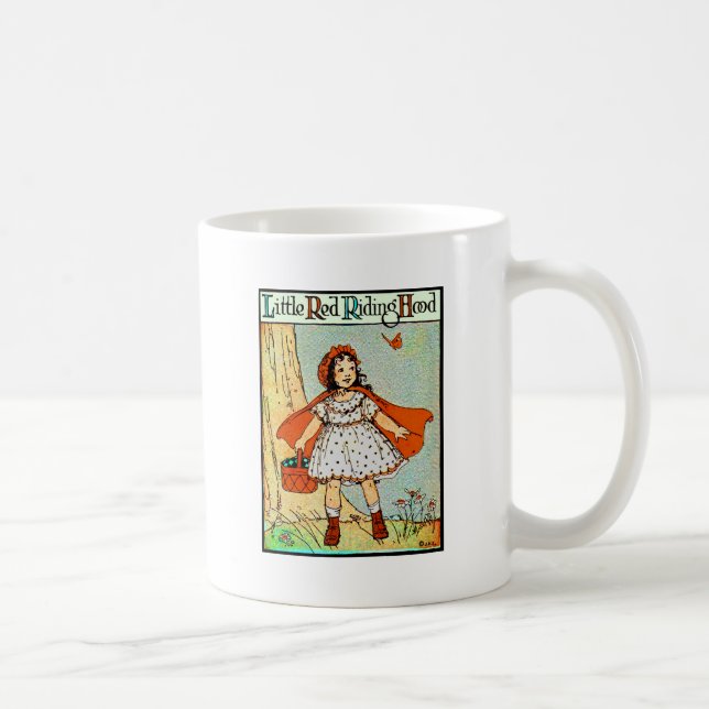 Mug Petit Chaperon Rouge Vintage Mignon (Droite)