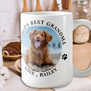 Mug Petit chien grand-mère Personnalisé Animaux de com